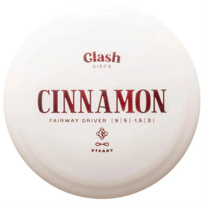 Clash Discs Cinnamon Steady disc golf fairway driver
